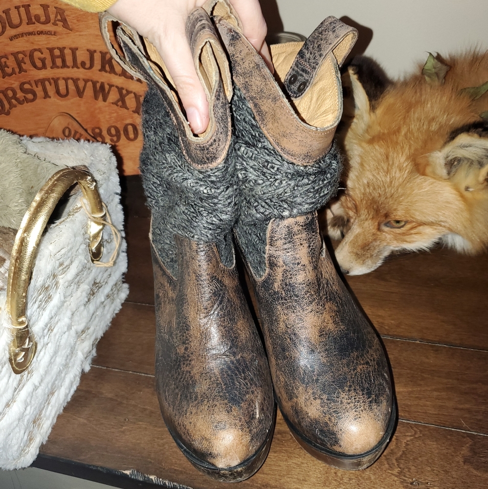 BedStu Cobbler Bruges Boot Distressed